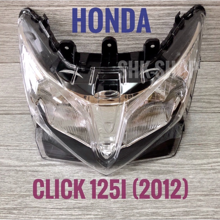 ชุดไฟหน้า-มอเตอร์ไซค์-ฮอนด้า-คลิก-125-ไอ-ปี-2012-honda-click-125i-2012