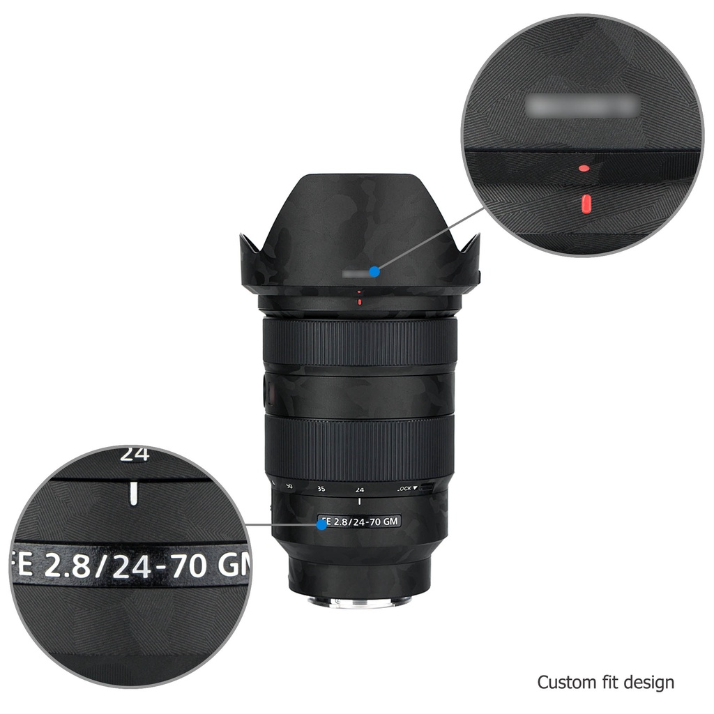 ภาพสินค้าKiwi SEL2470GM สติกเกอร์ฟิล์มกันรอยเลนส์กล้อง กันรอยขีดข่วน สําหรับเลนส์ Sony FE 24-70 มม. F/2.8 GM (SEL2470GM) 3M จากร้าน jiwei.th บน Shopee ภาพที่ 2