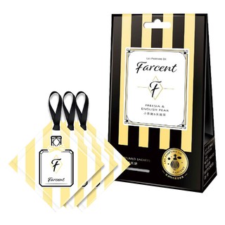 Air freshener PERFUMED SACHETS FARCENT LES PARFUMS DE FREESIA & ENGLISH PEAR PACK3 Air freshener desiccant Home use น้ำห