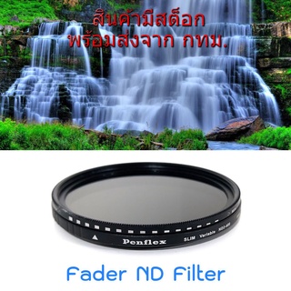 ราคาFilter Fader ND2-400 Penflex ขนาด 37 40.5 43 46 49 52 55 58 62 67 72 77 mm.