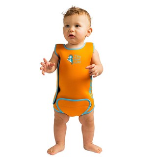 CRESSI INFANT BABY WARMER ORANGE 18/24 MONTHS ชุดว่ายน้ำ ชุดว่ายน้ำสำหรับเด็กอ่อน อุปกรณ์ว่ายน้ำ