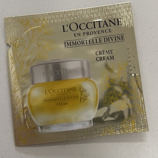 (พร้อมส่ง) Tester-เทสเตอร์ LOccitane Immortelle Divine Cream ล็อกซิทาน ครีมบำรุงผิวหน้า อิมมอคแตล ดีไวน์ ครีม 1.5ml