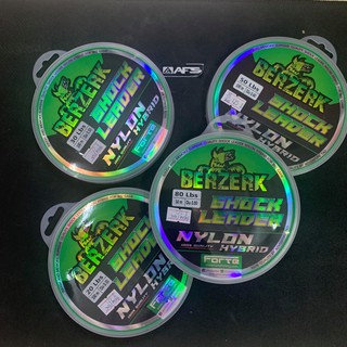 สายหน้า สายช็อคลีด Berzerk Shock Leader Nylon