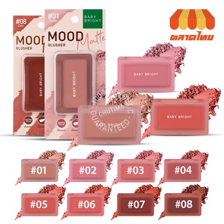 บลัชออน เบบี้ ไบร์ท มูด แมทท์ บลัชเชอ Baby Bright Mood Matte Blusher 4.5 g.