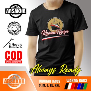 เสื้อยืด พิมพ์ลายกาแฟ Distro Plesetan DTF - Arsakha ไม่ซ้ําใคร