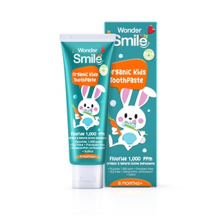 Wonder Smile Kids วันเดอร์สมายด์คิดส์ ยาสีฟันเด็กออร์แกนิค ( ขนาด 30 กรัม )