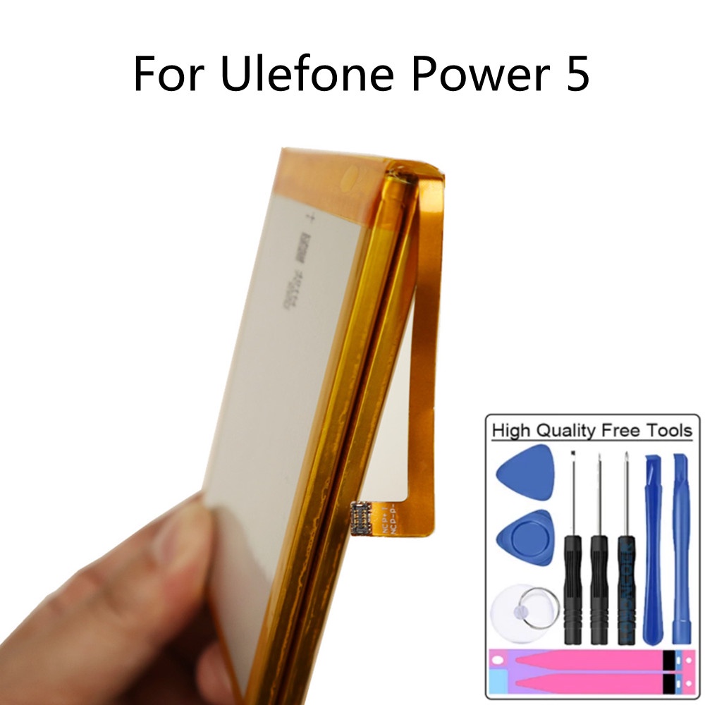 new-100-original-13000mah-battery-for-ulefone-power-5-mobile-phone-replacement-bateria-tools