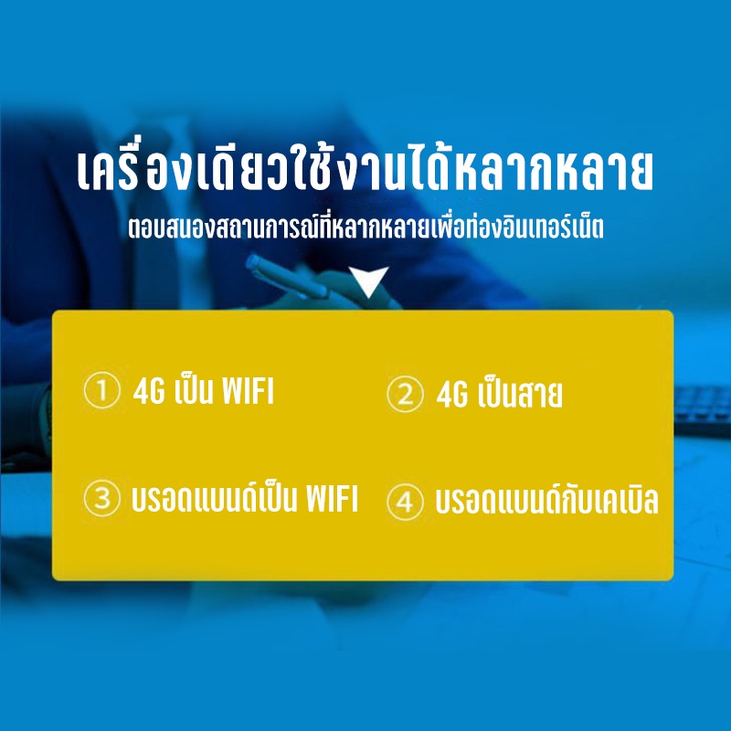 ภาพสินค้าเราเตอร์ ใส่ซิม 4G Router WiFi 300 Mbps Wireless 4G LTE Router sim Router รองรับทุกเครือข่ายในไทย เราเตอร์ใส่ซิม พร้อมส่ จากร้าน nc0xryvwx3 บน Shopee ภาพที่ 2