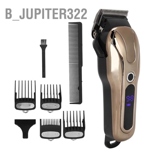 B_Jupiter322 ปัตตาเลี่ยนไฟฟ้า หน้าจอ Lcd ชาร์จ Usb สําหรับร้านทําผม