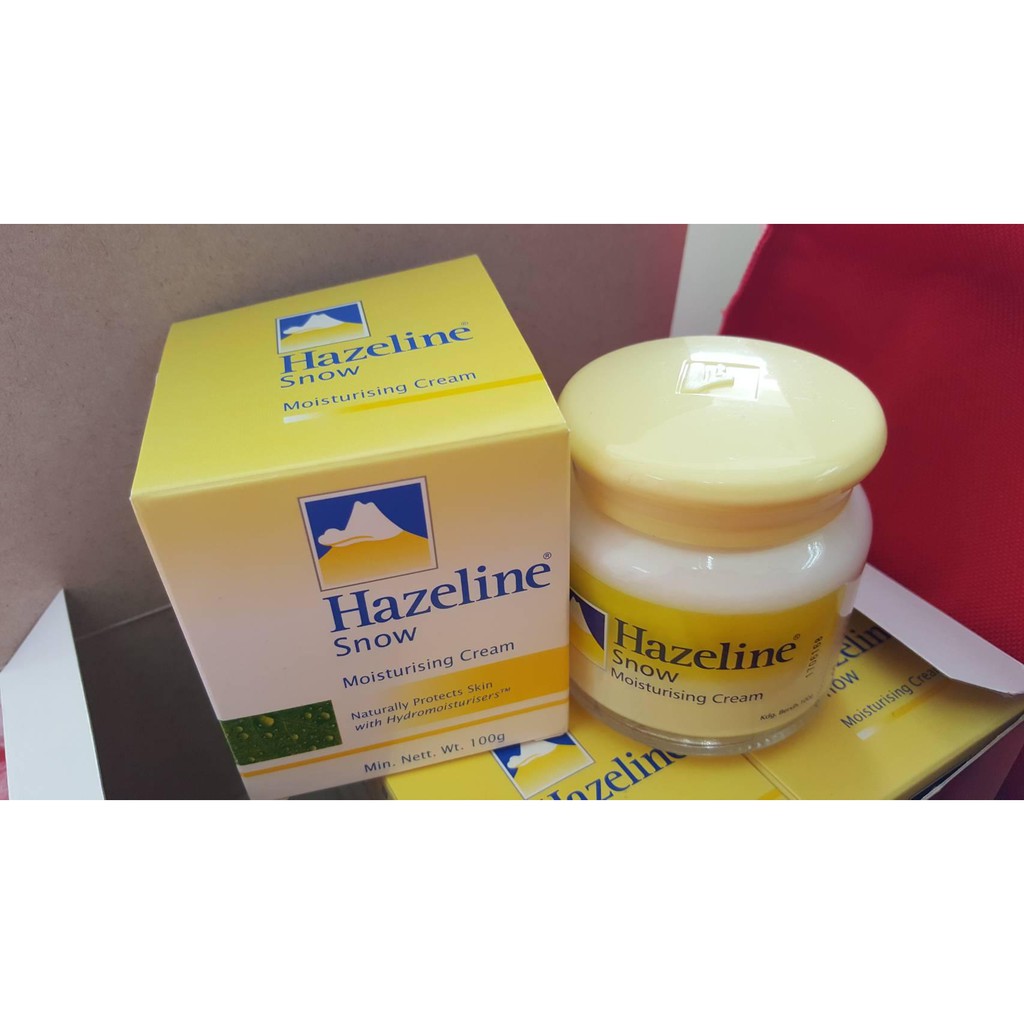 hazeline-snow-ครีม-กระปุกใหญ่-100g-กล่องสีเหลือง
