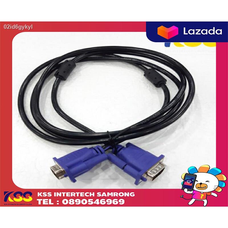 สายสัญญาณภาพ-สายvga-monitor-vga-cable-m-m-ความยาว-1-5-เมตร-10-เมตร