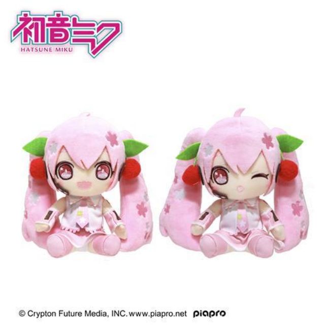 Taito Hatsune Miku Sakura Miku Plush Doll A version