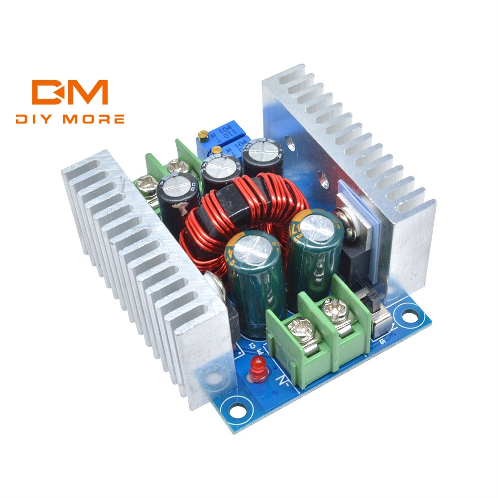 diymore-300w-20a-step-down-โมดูลสเต็ปดาวน์-สำหรับแปลงกระเเสไฟ-dc-cc-cv-6-40v-to-1-2-36v-dc-300-วัตต์-20-แอมป์-cc-cv-vo