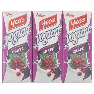 [PREORDER] Yeos Grape Yogurt 6 x 250ml