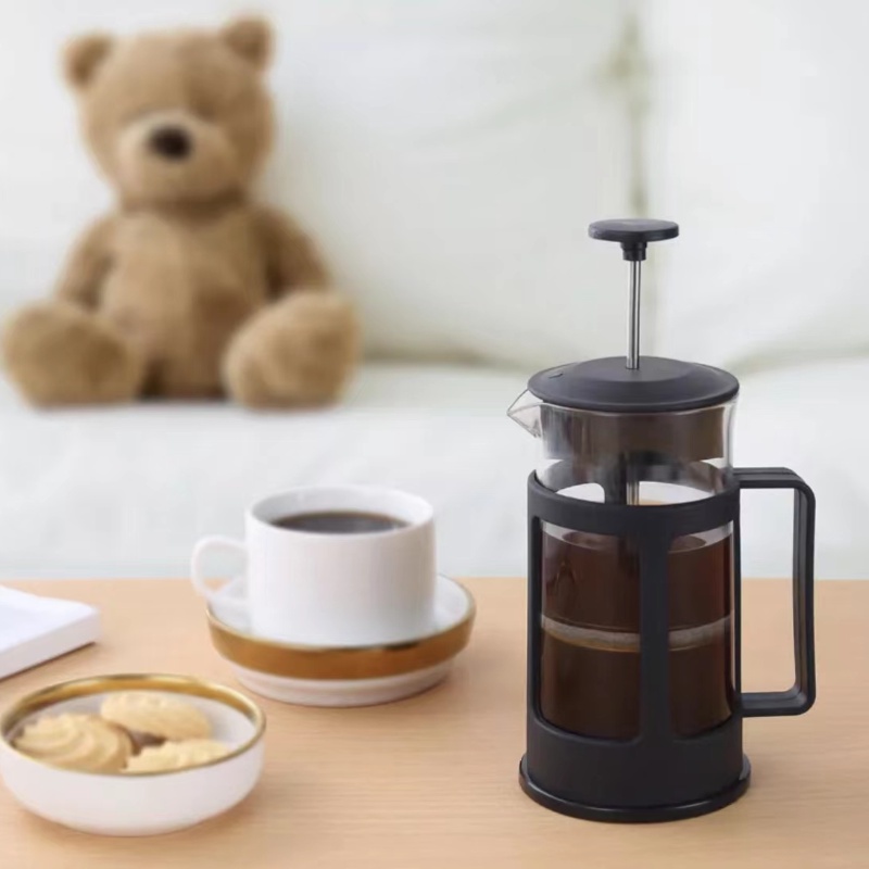 เหยือกชงกาแฟสด-ที่ชงกาแฟฝรั่งเศส-ที่ชงกาแฟแบบกด-หม้อชากาแฟสด-กาชงกาแฟสด-french-press-coffee-pot-ขนาด-350-และ600-ml