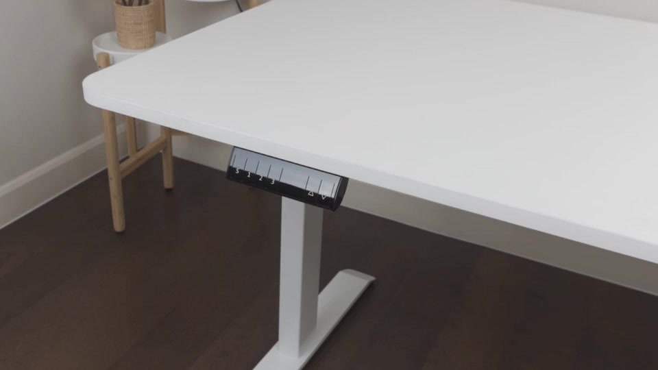 โต๊ะปรับระดับไฟฟ้า-โต๊ะทำงานเพื่อสุขภาพ-นั่ง-สลับยืนทำงาน-มอเตอร์-2-ตัว-บันทึกความสูงได้-ระดับ