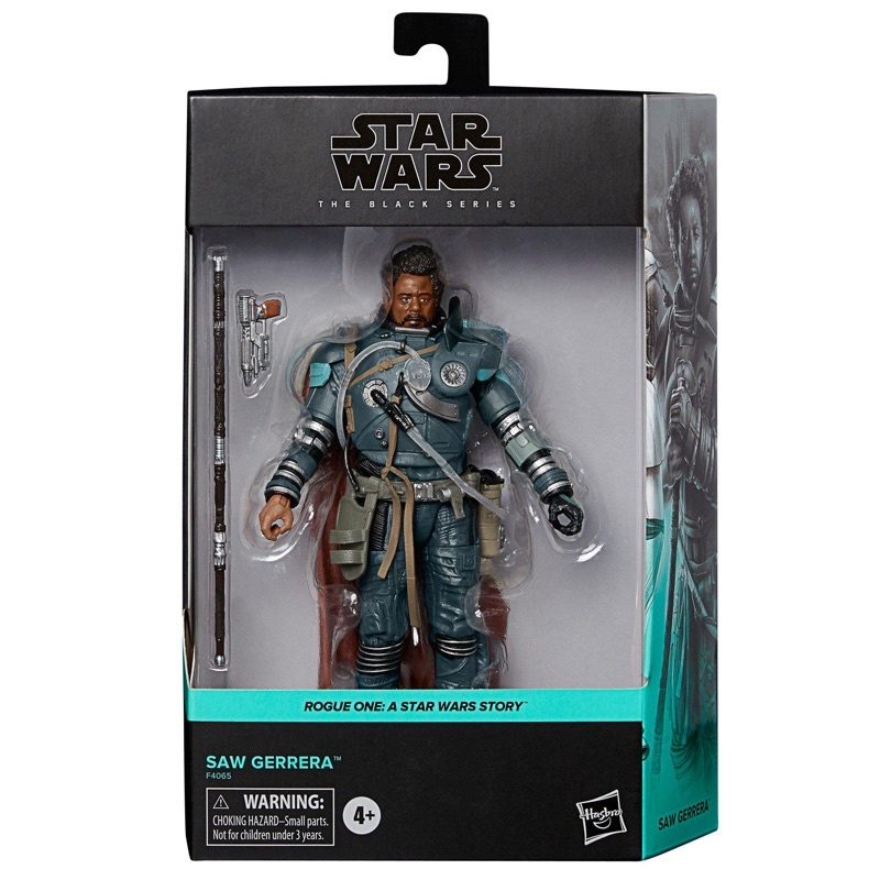 Star Wars : Rogue One Black Series - Figurine Deluxe 2023 Saw Gerrera 15 cm - Figurines - Produits Dérivés Films et Séries