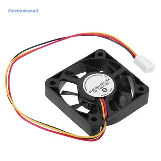 Ele Dc 12v Brushless Fan 3 Pin Cpu Cooling Cooler พัดลมหม้อน้ําฮีทซิงค์ 50 มม . 10 มม . สําหรับพีซีคอมพิวเตอร์