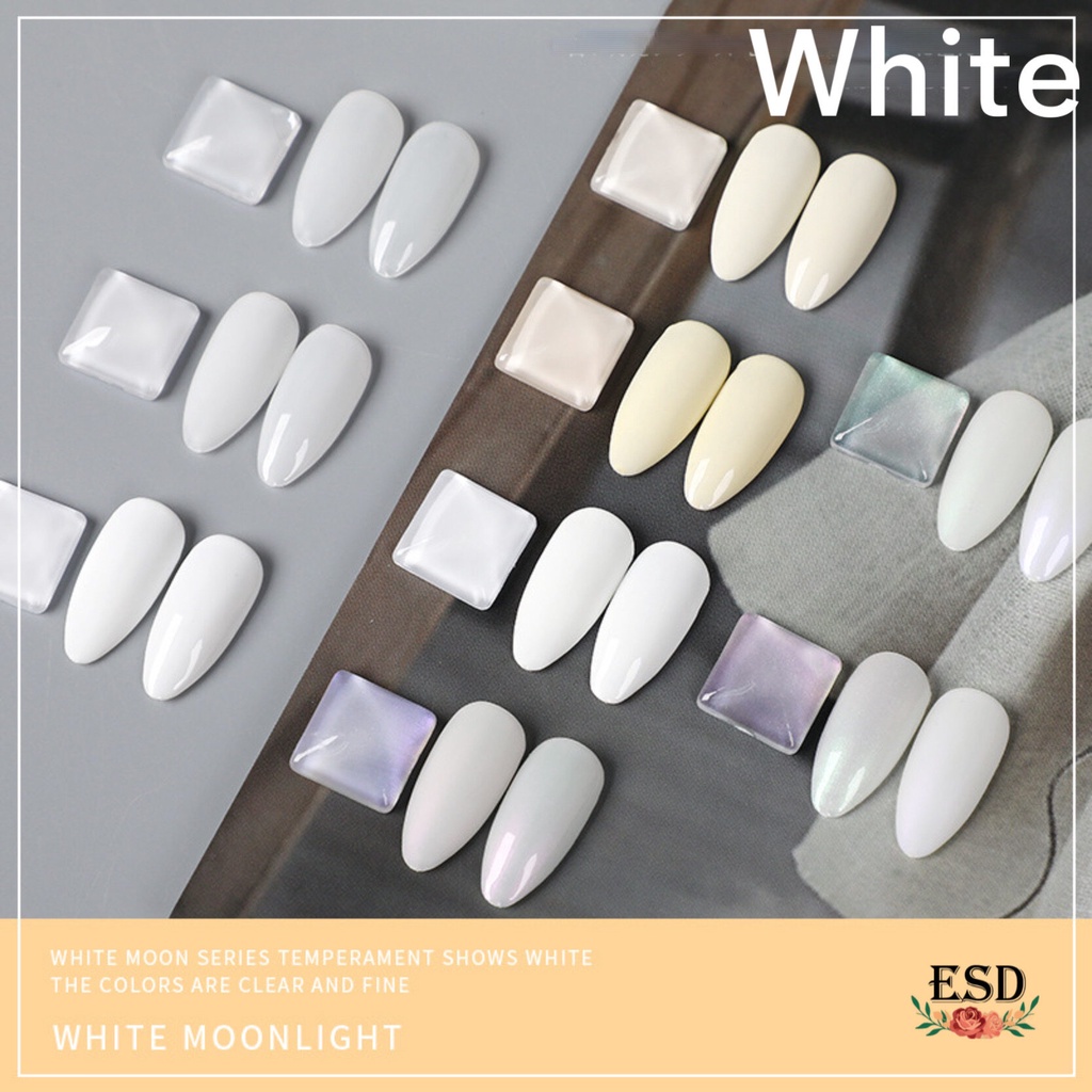 สีทาเล็บเจล-gemiya-สีขาวมูนไลท์-สะท้อนแสง-white-moon-light-color-series-nail-gel-uv-polish-ขนาด-15-ml-อบ-uv-เท่านั้น