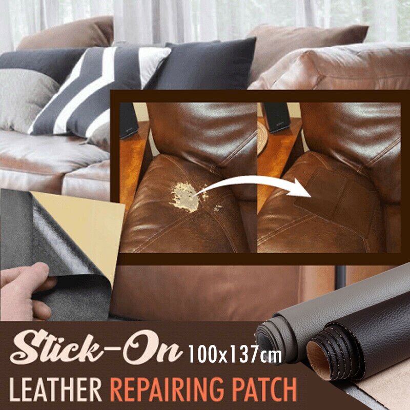 cod-โซฟา-หนัง-pu-ซ่อมโซฟา-แพทช์หนัง-stick-on-leather-repairing-patch