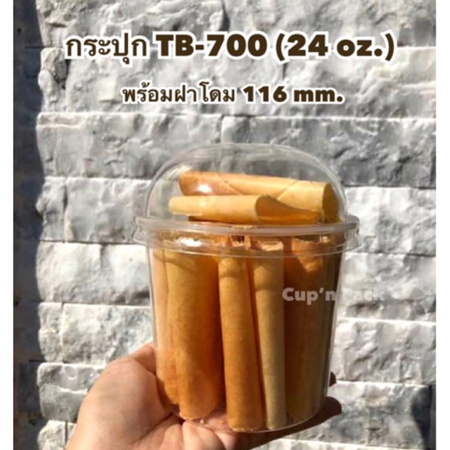 แก้ว-24-ออนซ์-ปาก-116-mm-มีราคาพร้อมฝา-116-mm-50ชุด-รุ่นหนาคุณภาพดี