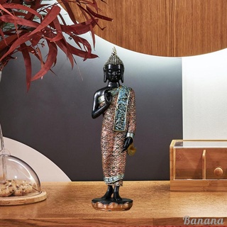 Thailand Buddha Statue Home Garden Decoration Meditation Buddha Sculpture Hindu Fengshui Figurines Ornaments Crafts