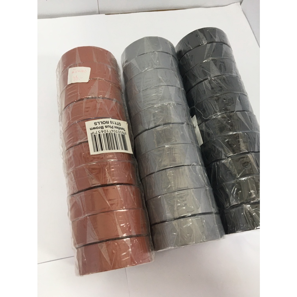 3m-temflex-plus-เทปพันสายไฟ-สีดำ-3-4นิ้ว-x-10เมตร-10-ม้วนต่อแพ็ค-ราคาต่อแพ็ค2ม้วน-ราคาต่อแพ็ค10ม้วน
