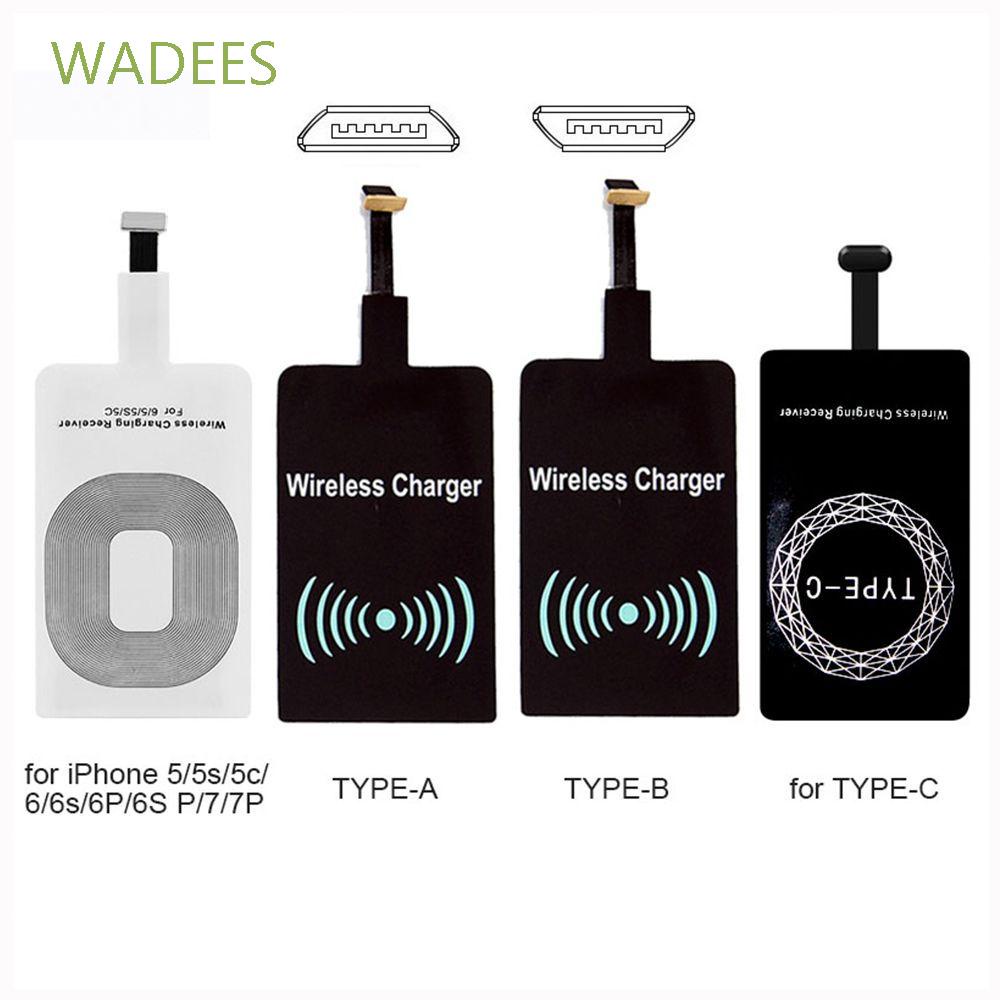 WADEES Pad Receiver For iPhone 5S SE 6S 6Plus Plus Charge