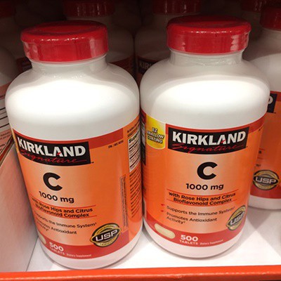 ภาพสินค้าExp.11/25 Kirkland Vitamin C 1000 mg 500 เม็ด จากร้าน youtheryshop บน Shopee ภาพที่ 3