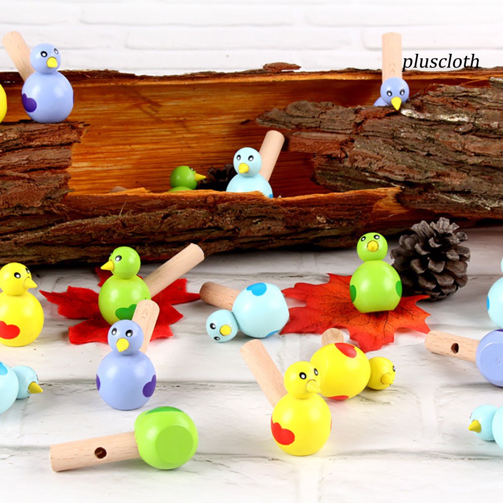 plu-นกหวีด-หลากสี-ของเล่นเสริมการเรียนรู้เด็ก