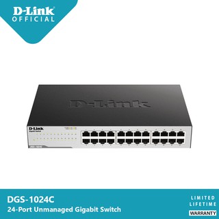 D-Link DGS-1024C 24-Port Gigabit Unmanaged Switch