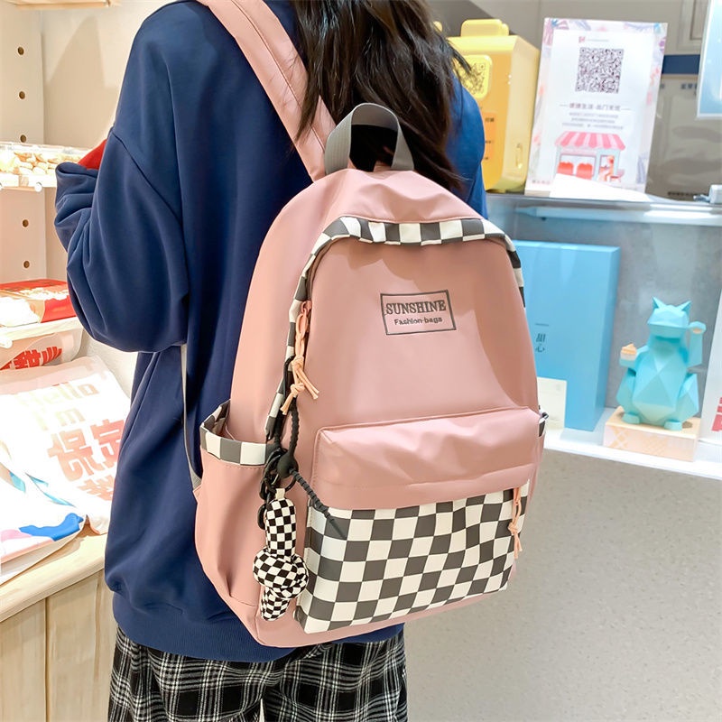 กระเป๋าเป้ต้นฉบับของนักศึกษาวิทยาลัยรุ่นเกาหลีรุ่นใหม่