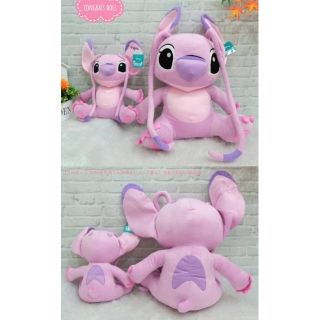 (ลิขสิทธิ์แท้ ส่งฟรี) 6 / 12 นิ้ว แองเจิ้ล Angel ลีโล แอนด์ สติทช์ Lilo&amp;Stitch ตุ๊กตา