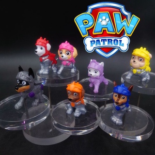 โมเดล Paw Patrol 🐾🐾 ขนาด 4 - 5 Cm ทำจากพลาสติกอย่างดี งานสวยมากๆ ครบชุด 7 ตัว (ชุดพิเศษมีตัวลับ!!!) ราคาถูก พร้อมส่ง