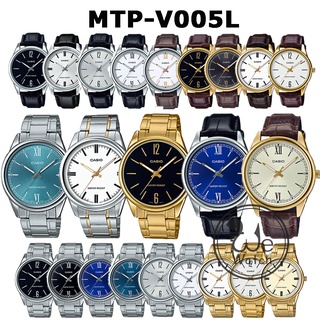 ภาพขนาดย่อสินค้าCASIO รุ่น MTP-V005G MTP-V005D MTP-V005L MTP-V005GL นาฬิกาผู้ชาย กล่องและมีประกัน MTPV005 MTPV005G MTPV005D