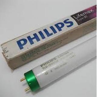 Philips # TLD Supper80 ขั้วเขียว 18W/865 Daylight