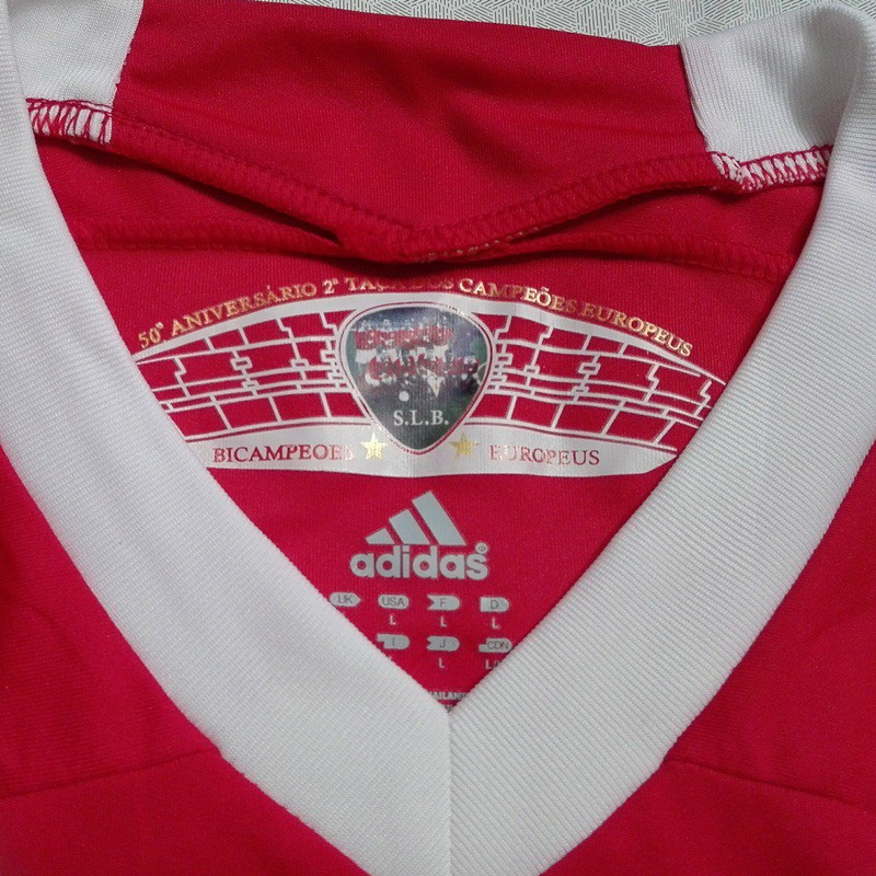 เสื้อฟุตบอล-ทีม-เบน-ฟิกาลิสบอน-โปรตุเกสsport-lisboa-e-benfica-โปรตุเกส-สีแดง-ไซส์42-ของใหม่