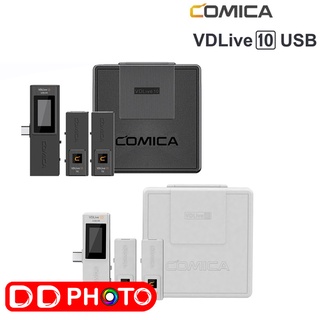 Microphone 2.4G Wirelessไมค์ไร้สาย Comica VDLIVE10  รับประกัน 1 ปี