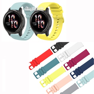 สินค้า สายนาฬิกาข้อมือซิลิโคน 22 มม. แบบเปลี่ยน สําหรับ Garmin Vivoactive 4 Venu 2 45 มม. Forerunner 255 18 มม. Garmin vivomove 3s move3S Vivoactive 4s Active S Venu 2s 40