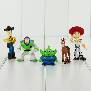 โมเดลทอยสตอรี่ ฟิกเกอร์ทอยสตอรี่ (Toy Story Figure) ชุด 5 ตัว น่ารักมากๆ