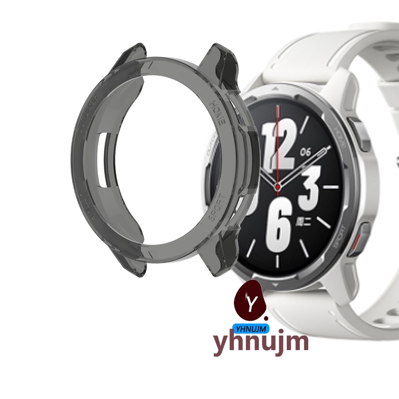 ภาพหน้าปกสินค้าเคสกรอบนาฬิกาข้อมือ TPU นิ่ม กันกระแทก สำหรับ Xiaomi Mi Watch S1 Active เคส xiaomi watch s1 Pro Case mi watch 2020 เคสกันกระแทก รุ่น Crystal จากร้าน shalami.th บน Shopee