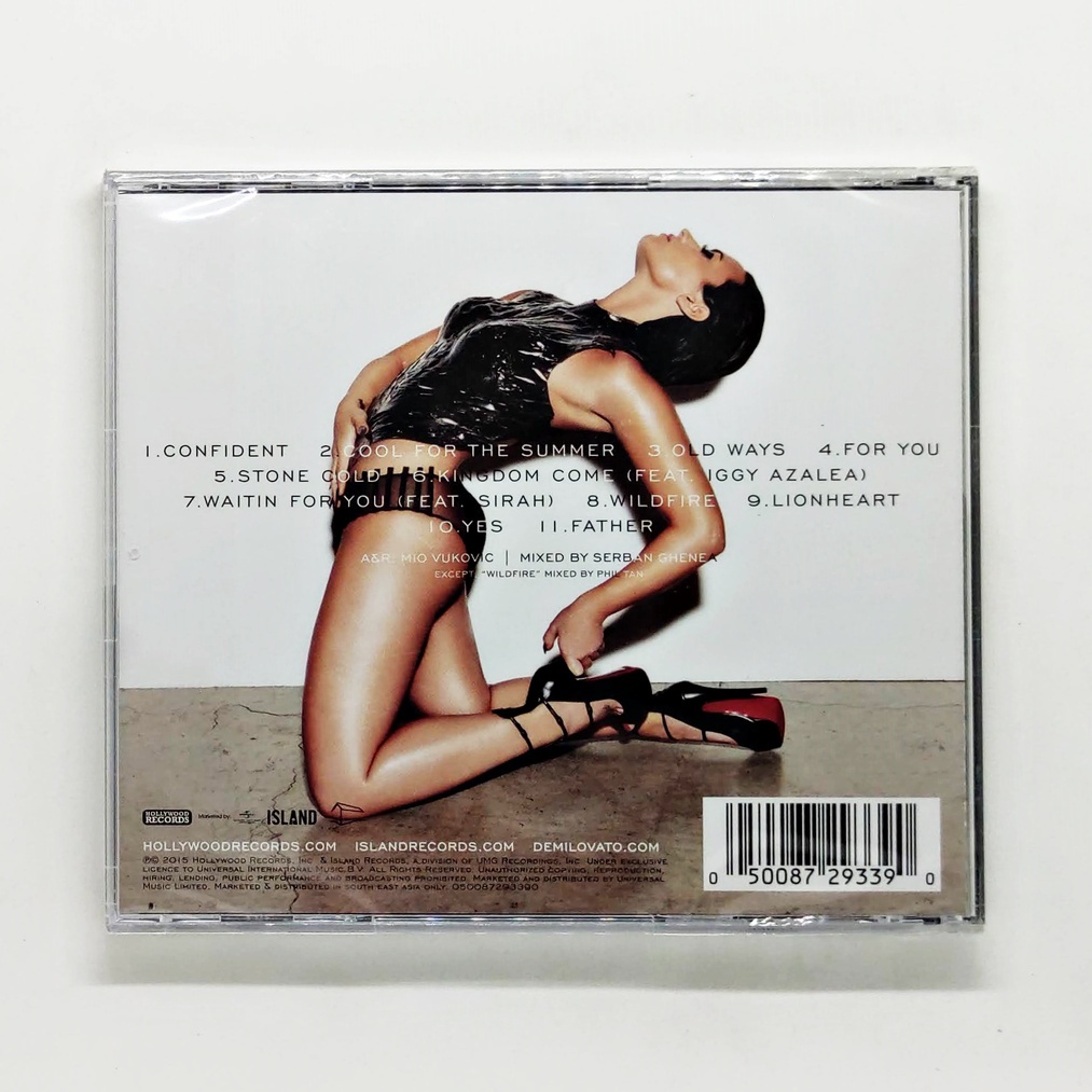 cd-เพลง-demi-lovato-confident-cd-album