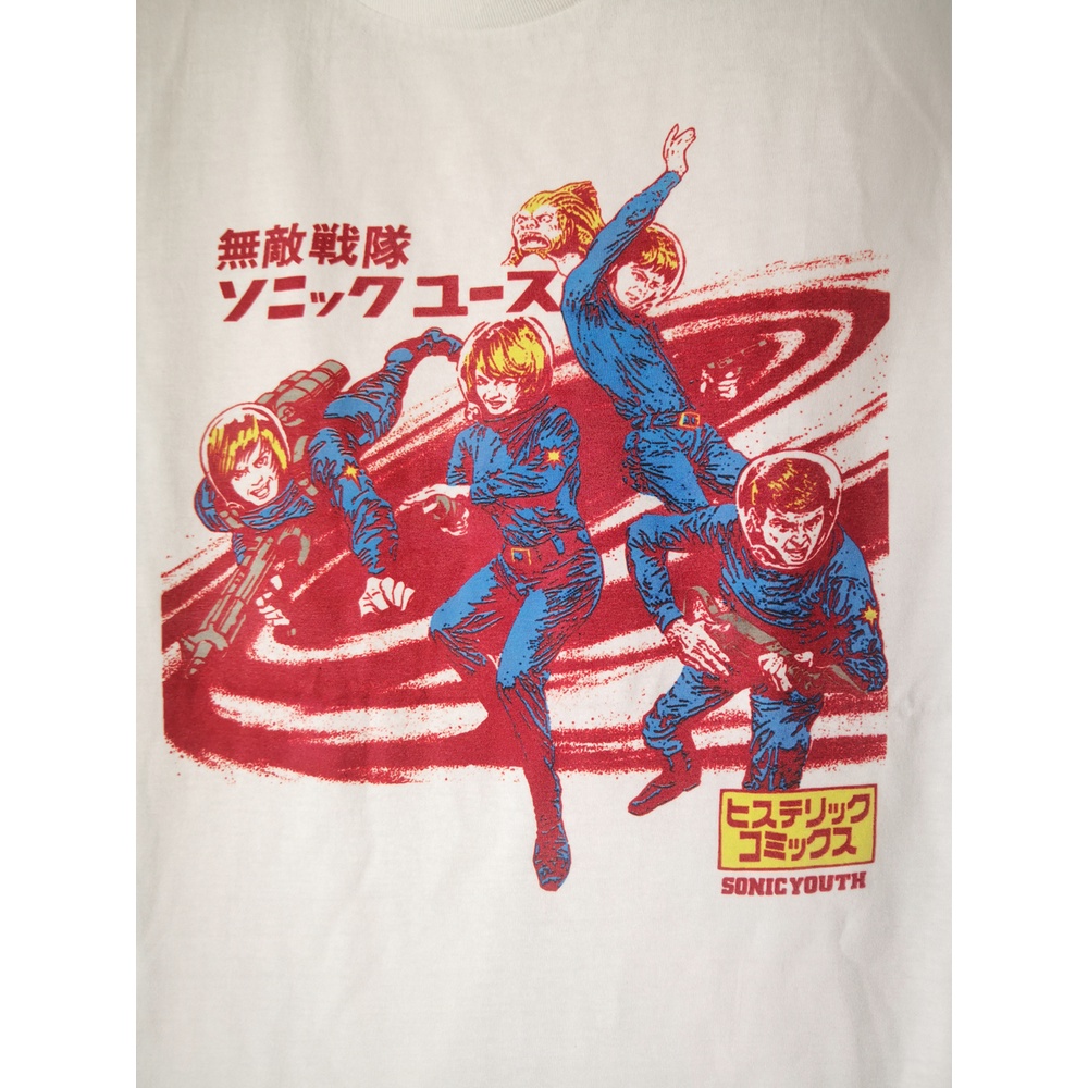 เสื้อยืดพิมพ์ลายเสื้อวงนำเข้า-kurt-cobain-sonic-youth-japan-tour-nirvana-grunge-retro-style-vintage-gildan-t-shirtรหัสเต