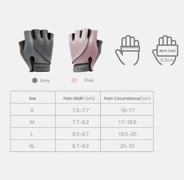 ภาพสินค้าOVICX ถุงมือฟิตเนส Fitness Gloves gym ถุงมือออกกำลังกาย ยกน้ำหนัก เบา ระบายอากาศได้ กันลื่น สำหรับผู้ชายผู้หญิง จากร้าน ovicx_official บน Shopee ภาพที่ 8