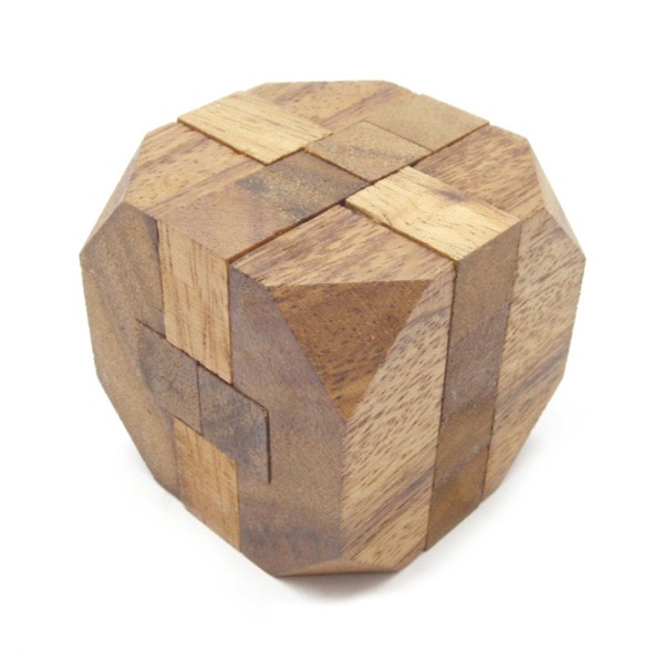 Ama-Wood ของเล่นไม้ เต๋าเพชรเหลี่ยม ใหญ่ (Diamond Cube Puzzle) | Shopee ...