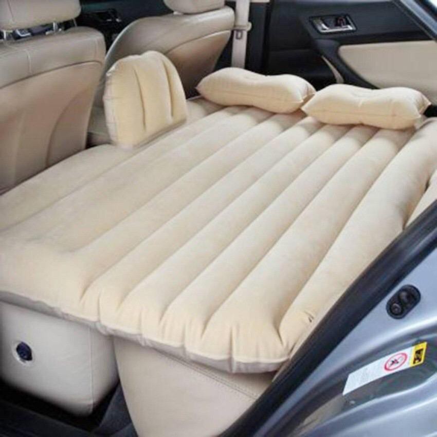 alitech-เบาะนอนลมยางสำหรับใช้นอนในรถยนต์-ที่นอนในรถเกรด-a-ราคาถูกที่สุด-car-air-bed-beige