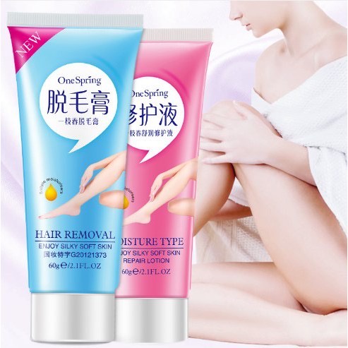 พร้อมส่ง-ครีมกำจัดขน-onespring-hair-removal-cream-60-กรัม-ให้ผิวเรียบเนียน-ใช้ได้ทุกส่วน-ขา-แขน-ใต้วงแขน-และขอบบีกินี่