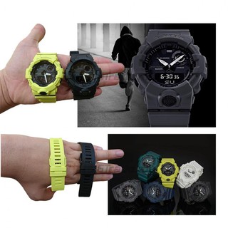 นาฬกา G-shock รุ่น GBA-800 สีเขียวเลมอน มีบูทธูท รุ่นใหม่ล่าสุด