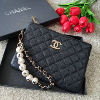 กระเป๋าคลัทช์&amp;คล้องมือ Chanel