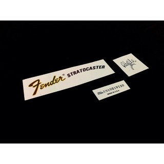 โลโก้หัวกีตาร์ Fender Stratocaster Blackmore Signature